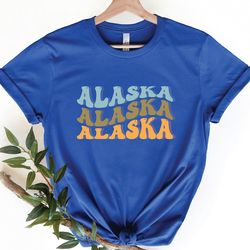 alaska shirt, alaska vacation shirt, state shirt, alaska lover gift, retro alaska shirt, traveler shirt, alaska gift, al