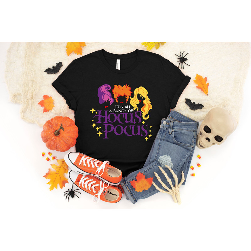A Bunch Of Hocus Pocus Shirt, Hocus Pocus Shirt, I Smell Children, I Smell Children Shirt, Sanderson Sister Shirts, Funny Halloween Shirt.jpg