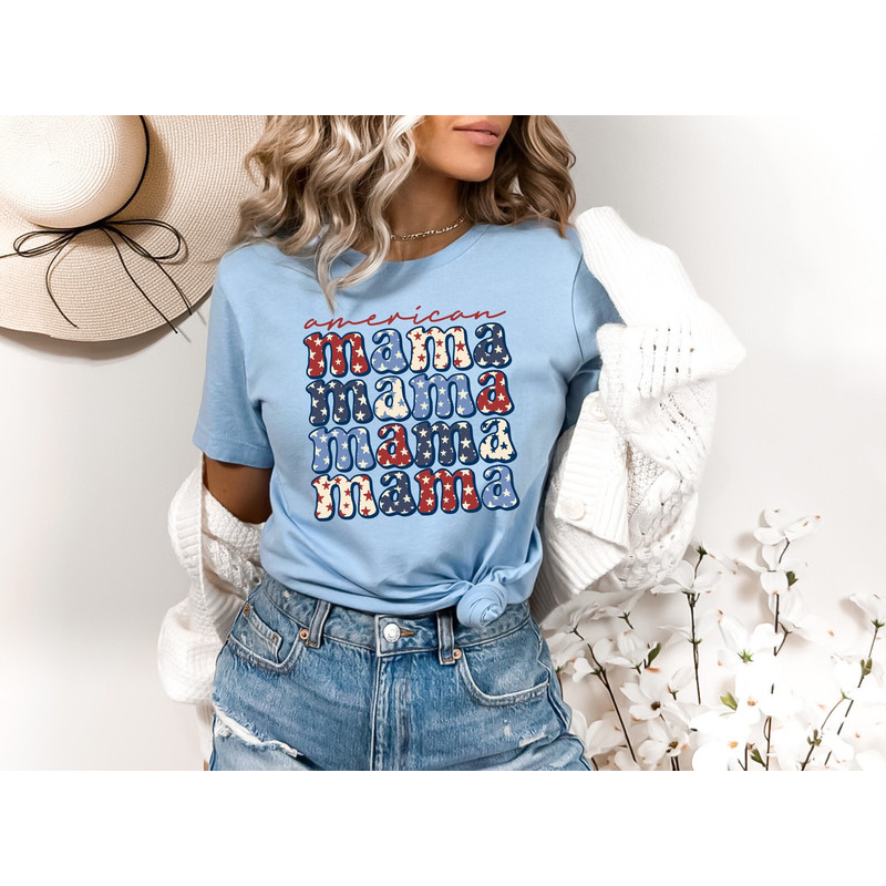 American Mama Shirt,Patriotic Shirts,Family 4th of July Shirt,Mama fourth of July Shirt,Matching Family Shirt,American Mama Shirt.jpg