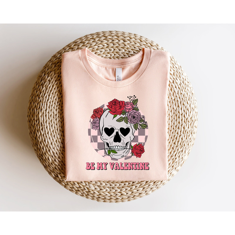 Be My Valentine Skeleton Shirt, Retro Valentines Day Shirt, Retro Valentine Shirt, Retro Be Mine Shirt, Be Mine shirt, Valentine Shirt.jpg