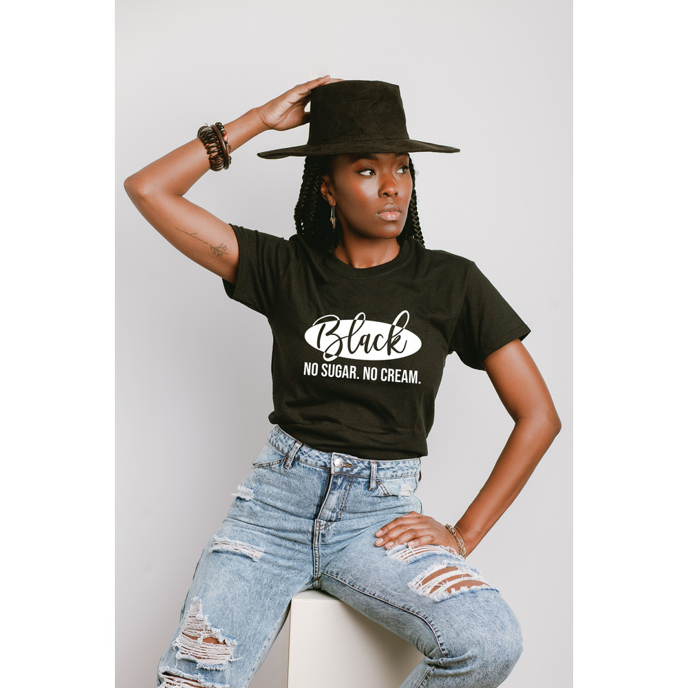 Black History Shirt, No Sugar No Cream, Juneteenth Gift, Juneteenth Shirt, Black History Shirt, Juneteenth 1865 Shirt, Black Freedom Shirt.jpg