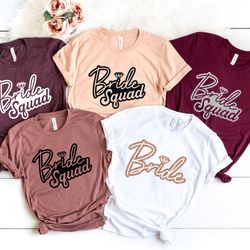 bride shirt, bride squad shirt, bachelorette party shirt, bride to be tshirt, bridal shower shirts, engagement gifts, br