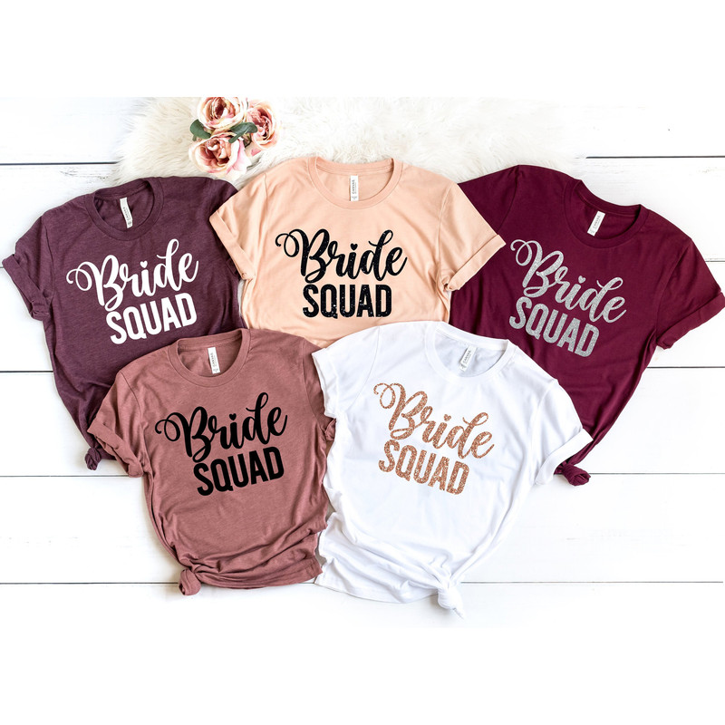 Bride Squad Shirt, Bachelorette Party Shirt, Team Bride Shirt, Bridesmaid Shirt, Bridesmaid Proposal, Wedding Party, Bridal Party.jpg