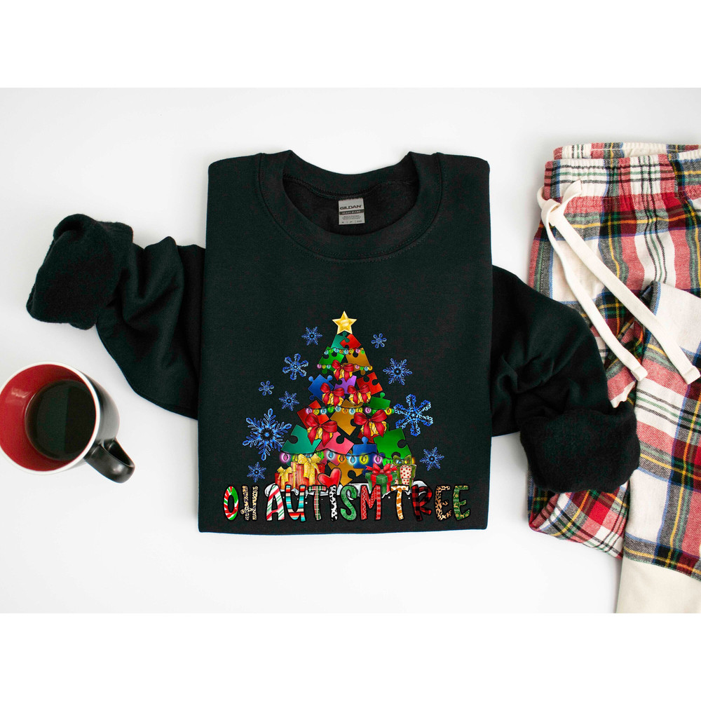 Christmas Puzzle Shirt, Merry Christmas Autism Shirt, Autism Awareness Shirt, Autistic Christmas Shirt, Puzzle Autism Shirt, Holiday Autism.jpg