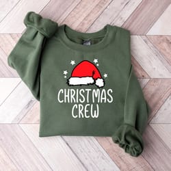 christmas crew shirt,christmas shirt,christmas family shirt, christmas gift,holiday sweatshirt,winter sweater