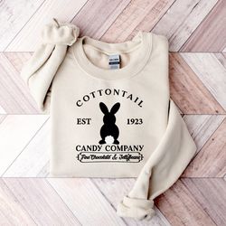 cottontail candy company easter shirt,easter shirt for woman,,easter women sweatshirt,easter shirt,easter family shirt,e