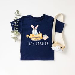easter eggscavator shirt, happy easter,easter shirt,kids easter shirt, easter day gift for kids easter, toddler easter,