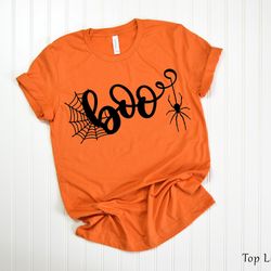 halloween boo shirt,halloween shirt, funny halloween shirt, happy halloween shirt,hocus pocus shirt,halloween spider shi