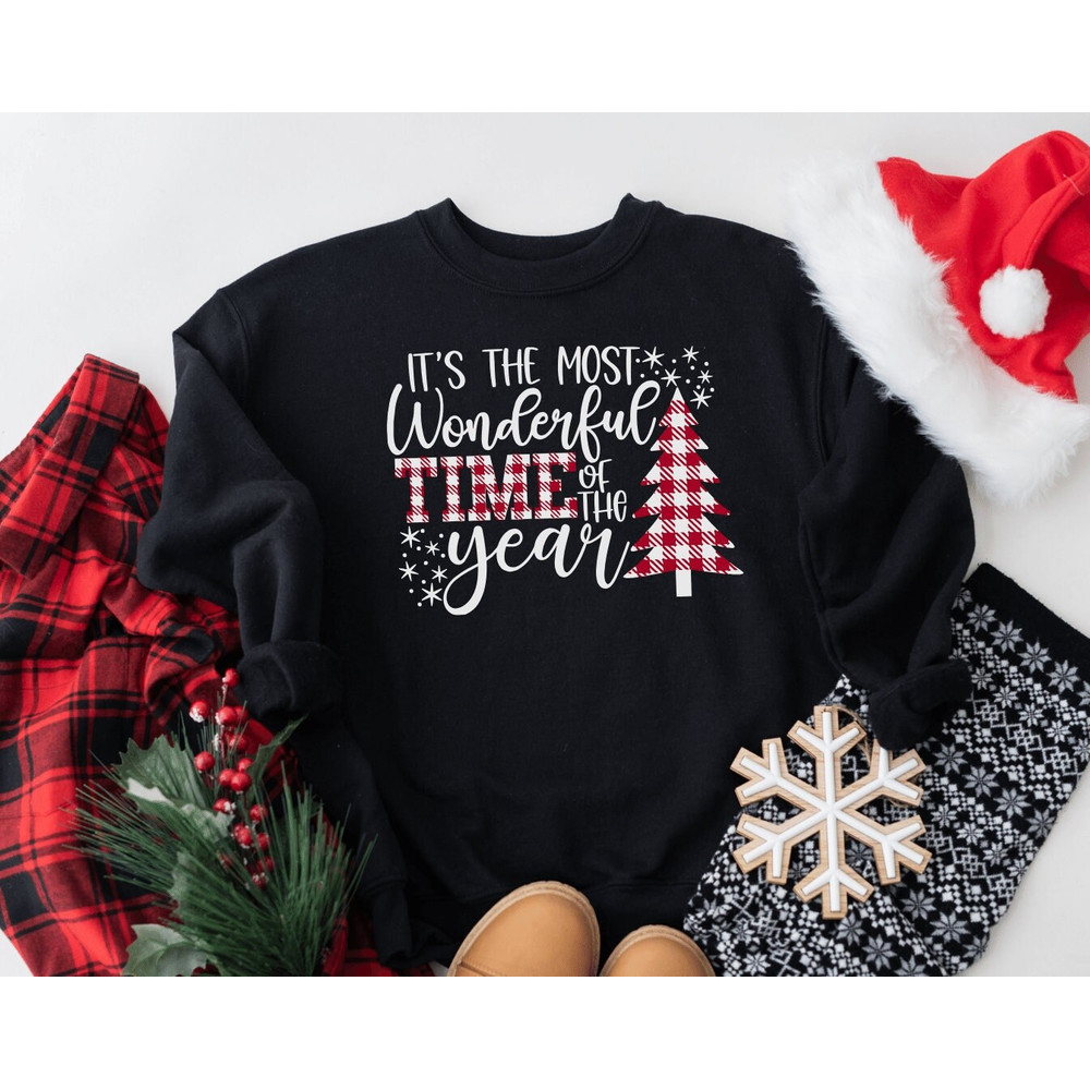 Its The Most Wonderful Time Of The Year Sweatshirt, Christmas Sweatshirt, Christmas Hoodie, Christmas Party Sweater, Christmas Family Gift.jpg