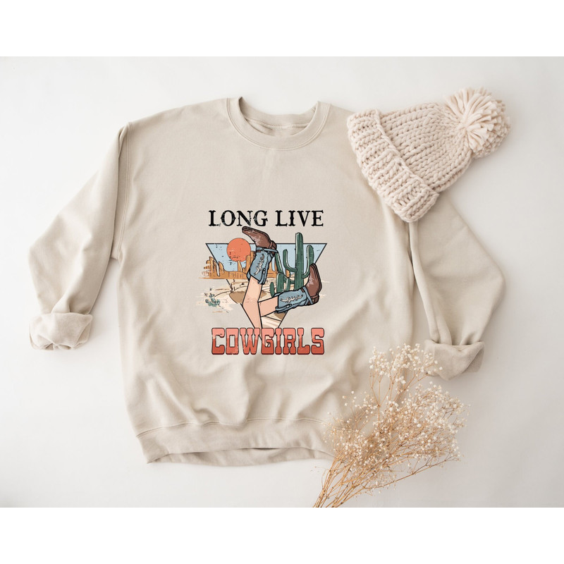 Long Live Cowboys Sweatshirt, Saddle Up Hoodie, Wallen Western Sweatshirt, Country Music Sweatshirt, Western Cowgirl Hoodie, Desert Hoodie.jpg