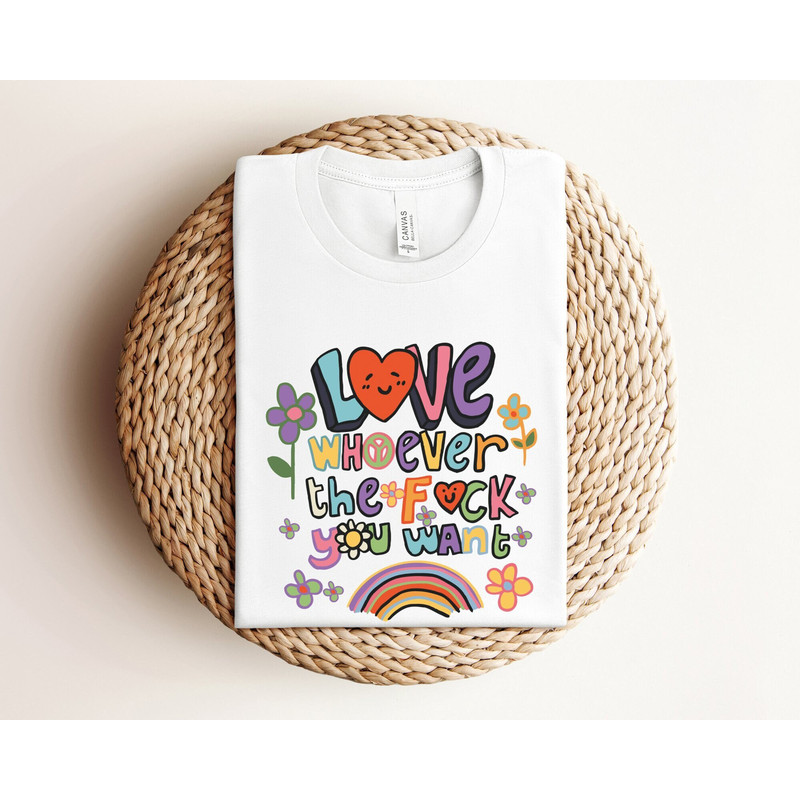 Love Whoever the F you want, LGBQT Shirt, Pride Month Shirt, LGBT Shirt, Rainbow Shirt, Retro Frog Shirt, Gay Pride Trendy Tshirt, Pride Tee.jpg