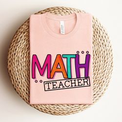 math teacher shirt, cute math teacher tee, math teacher gift, appreciation gift for math teacher, back to school shirt,