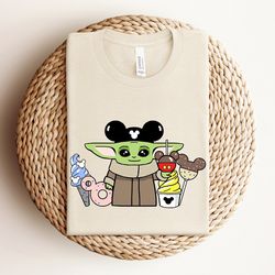 star wars shirt, baby yoda shirt, star wars disney shirt, mickey balloon shirt, disney ears shirt, disney balloon shirt,
