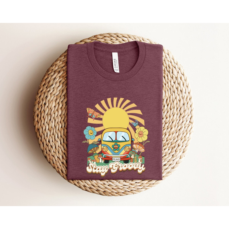 Stay Groovy Shirt, Retro Stay Groovy Tshirt, Groovy Shirt, Groovy Birthday Party Outfit, Stay Groovy Tee, Hippie Shirt, Groovy Party Shirt.jpg