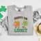 Happy Go Lucky Shirt,Lucky Tshirt,Irish T Shirt,Shamrocks T-Shirt,Family Matching St. Patrick's Day Gift Tee,Retro Groovy Shirt.jpg
