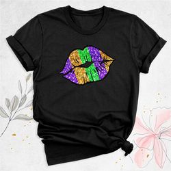 mardi lips shirt, funny tuesday shirt, lips fleur de lis, parade shirt, flower de luce shirt, louisiana shirt, festival