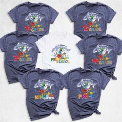 i'm ready to crush 1st grade shirt, team first grade shirt, boys back to school shirt, first grade shirt, shark school s