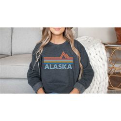 alaska sweatshirt, alaska hoodie denali gift, denali alaska souvenir, ski snowboarding trip hoodie, mountain vacation sk