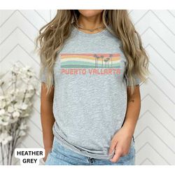 puerto vallarta shirt, mexico shirt, cruise shirt, caribbean shirt, vacation shirt, retro beach shirt, matching vacation