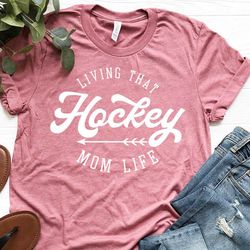 hockey mama shirt, hockey mommy tee, mom hockey shirt, mom shirt, hockey mama shirts, hockey mother gift, style t-shirt