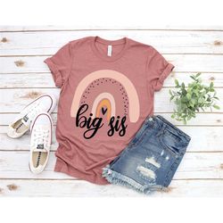 big sis shirt, big sister shirt, sister shirt, pregnancy announcement, baby announcement, matching sibling shirts, lil s