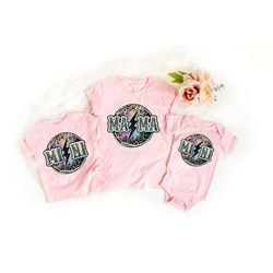 mama mini shirt, mama shirt, mini shirt, mama mini lightning bolt shirt, mama mini matching shirt, mama lightning bolt l