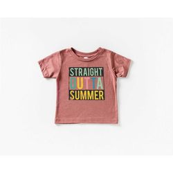 straight outta summer shirt, back to school shirt, hello 1st grade shirt, first grade teacher, 2nd grade, back to school