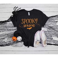 spooky season halloween shirts, funny halloween shirts, witch shirt, hocus pocus shirt, basic witch shirt, happy hallowe