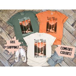comfort colors shirt retro last trail before the veil camp bachelorette party shirt for girls trip mountain hiking bache