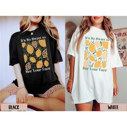 cute lemon back to school teacher shirt comfort colors sweet faces tshirt para educator lemon crewneck school nurse top