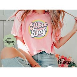 fibro flare day comfort colors shirt for fibromyalgia mom gift, multiple scleroris tee, invisible chronic illness gift,