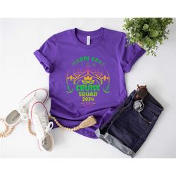 mardi gras cruise family squad 2024 sweatshirt, mardi gras shirt, cruising party shirt, gift for mardi gras, mardi gras