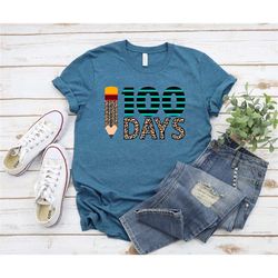 teacher 100 days brighter, teacher shirt, 100 days of school, teacher gifts, teacher appreciation, 100 days brighter, ba