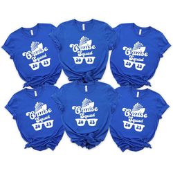 cruise squad, family cruise shirts, family matching vacation shirts,2023 cruise squad, cruise 2023 shirts, matching fami