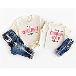the original shirt, the carbon copy shirt, mama and me matching shirt copy and paste shirt, mama and me shirts, mothers