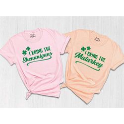 shamrock matching t-shirt, st. patricks day four leaf clover tee, womens irish sayings shirt, lucky st paddys day gift,