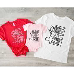 sweat heart shirt, couple valentine shirt, valentines day gift, lovers shirt, matching couple love outfit, matching gift