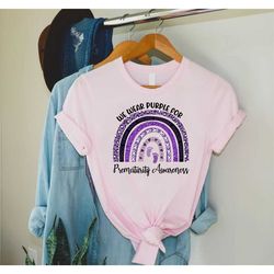 premature awareness shirt, we wear purple for premature awareness shirt, purple rainbow shirt, purple ribbon shirt, gift