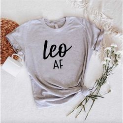 zodiac sign shirt, astrological sign shirt, horoscope shirt, zodiac gift, zodiac birthday tee, leo af shirt, cancer af s