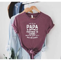 grandpa shirt, fathers day shirt grandpa, they call me papa, new papa to be shirt, papa's birthday shirt,pregnancy annou