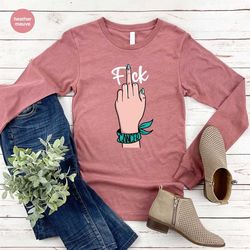 long sleeve shirt cancer of the cervix, gifts for cancer survivors, ovary cancer sweatshirt, duck blue ribbon shirt, hoo