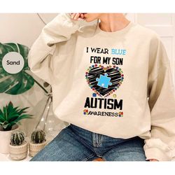 ras of the neck sweatshirt for autistic mom, month of awareness of autism, hooded sweatshirts and autism sweaters, autis