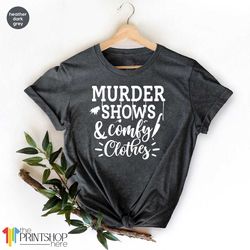 murder shirt, horror series, crime lover, crime series gift, crime addicted t-shirt, criminal fan t-shirt, crime scene s