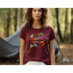 progress over perfection shirt, teacher shirt, butterfly shirt, teacher day shirt, teacher shirt gift, back to school sh