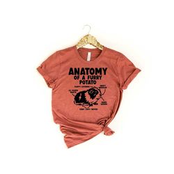 anatomy of the guinea pig for a fur potato shirt, india pig gifts, indian pig mom's shirt, indian pig's shirt, funny gui