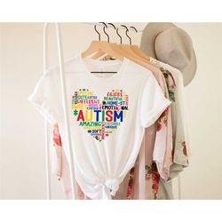 autism shirt,autism heart shirt,  autism awareness t-shirts, autism teacher shirt, special education shirt,autism puzzle