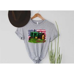 farmer shirt, farm life shirt, farmer american flag t shirt, farmers market tee, eat locally, country tee, positive farm