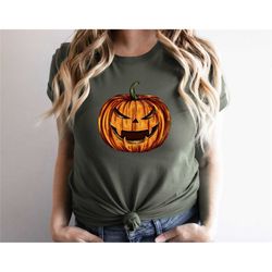 pumpkin tshirt, pumpkin sweater, jack-o-lantern sweatshirt, halloween shirt, halloween sweater, spooky season, fall shir