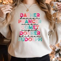 dasher dancer prancer vixen whiskey vodka tequila blitzen shirt, christmas shirt, funny christmas shirt, reindeer shirt,