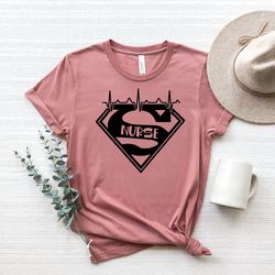 nurse shirts, nurses superhero, nursing shirt, nurse hero shirt,  nurse week, super hero nurse shirt, funny nurse shirt,